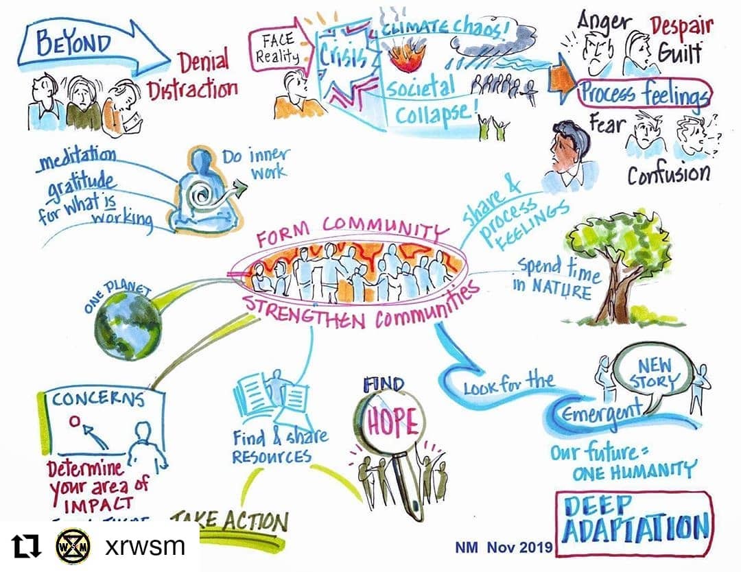Deep Adaptation Visualizations – Another End of the World is Possible