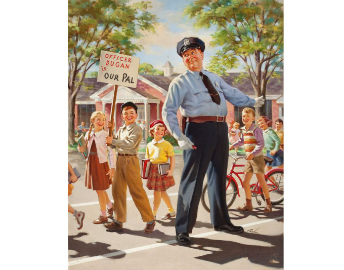 Hey kids! Did you know that Officer Dugan is a corporate tool?